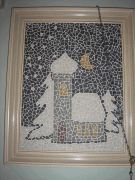 Téli templom (mozaik kép)